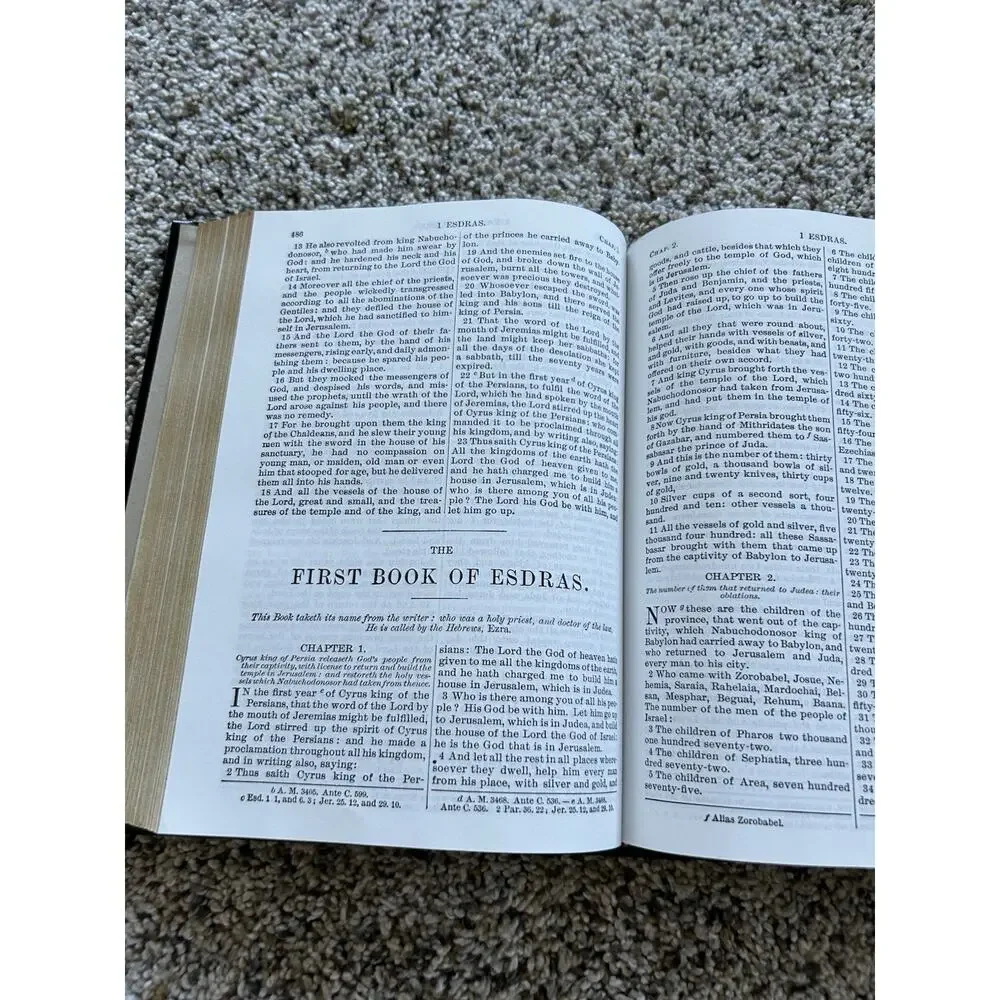 The Holy Bible Douay Rheims Version Catholic 1989 Orthodox Hardcover Black F26